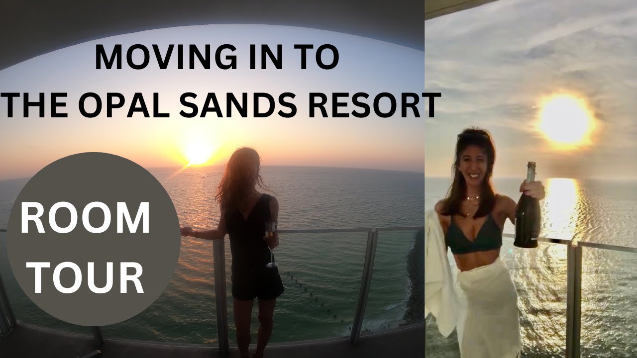 ROOM TOUR | MOVING INTO THE OPAL SANDS RESORT | CLEARWATER BEACH FLORIDA