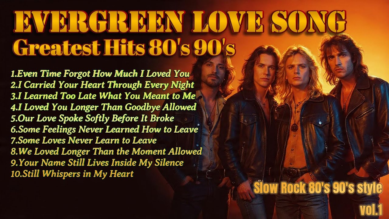 Greatest Hits Romantic Love Songs 💖 80s & 90s Soft Rock Ballads | Playlist Vol. 1