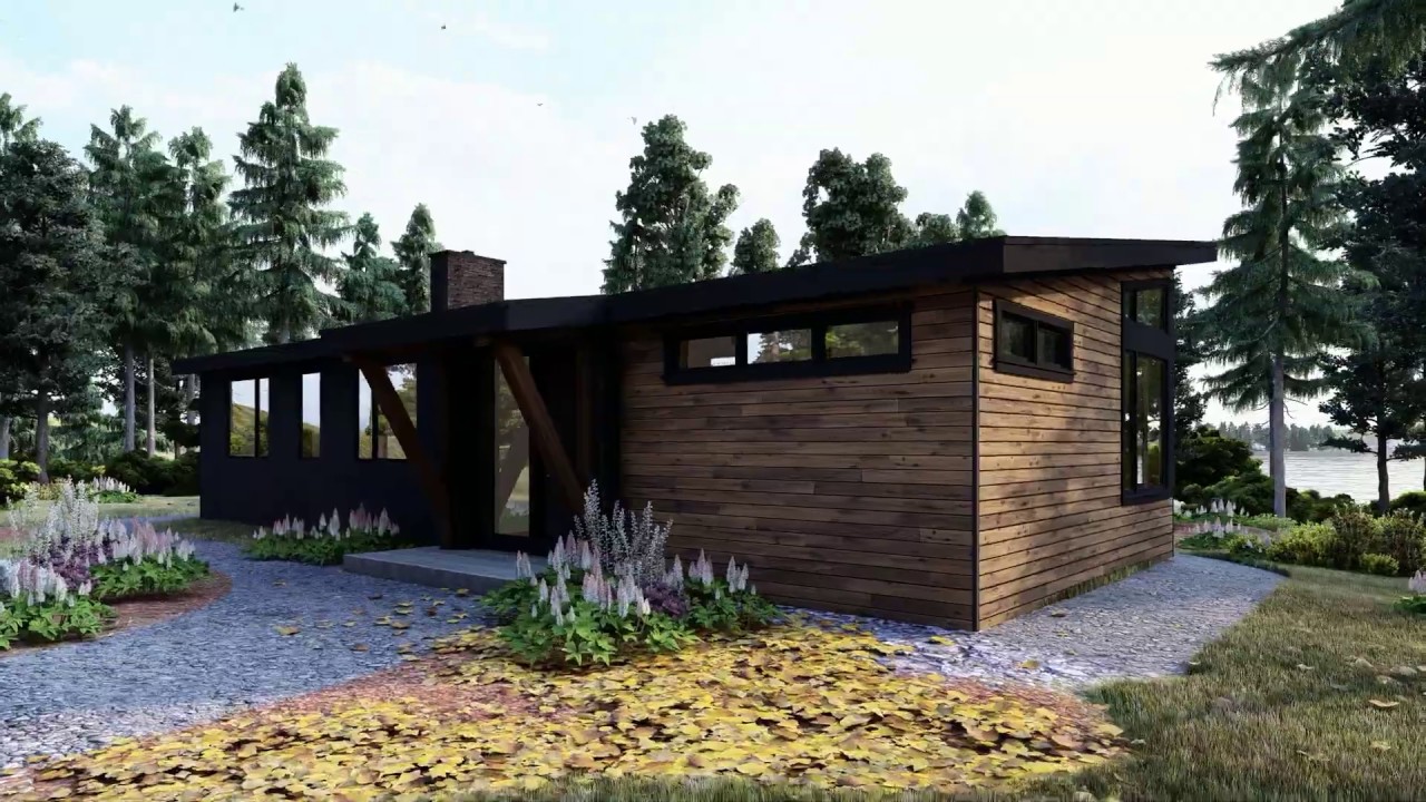 Timber Frame Cottage Design House Plan Tour: The Bayfield 3945