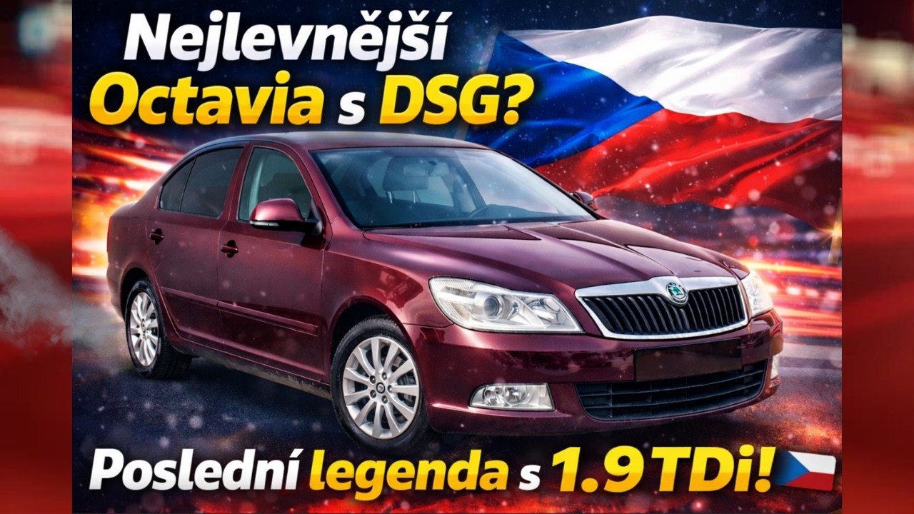 Koupil jsem nejlevnější OCTAVII s AUTOMATEM!