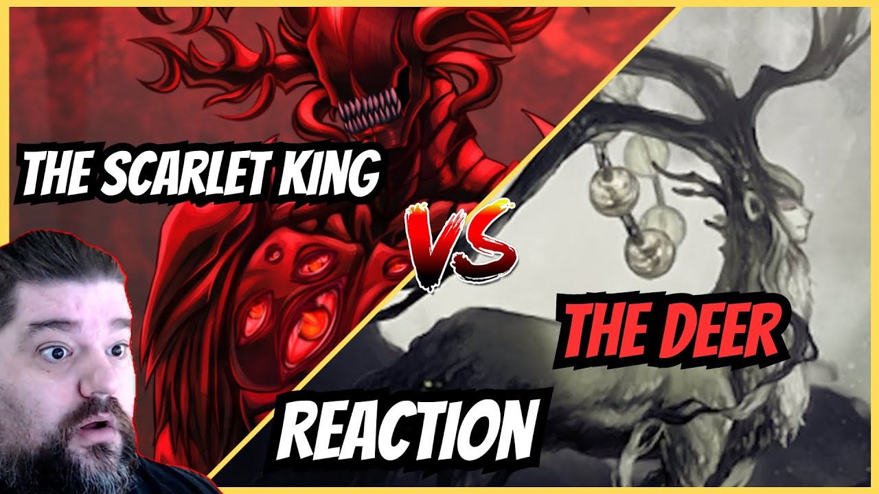 Reacting to The Scarlet King vs SCP 2845 The Deer
