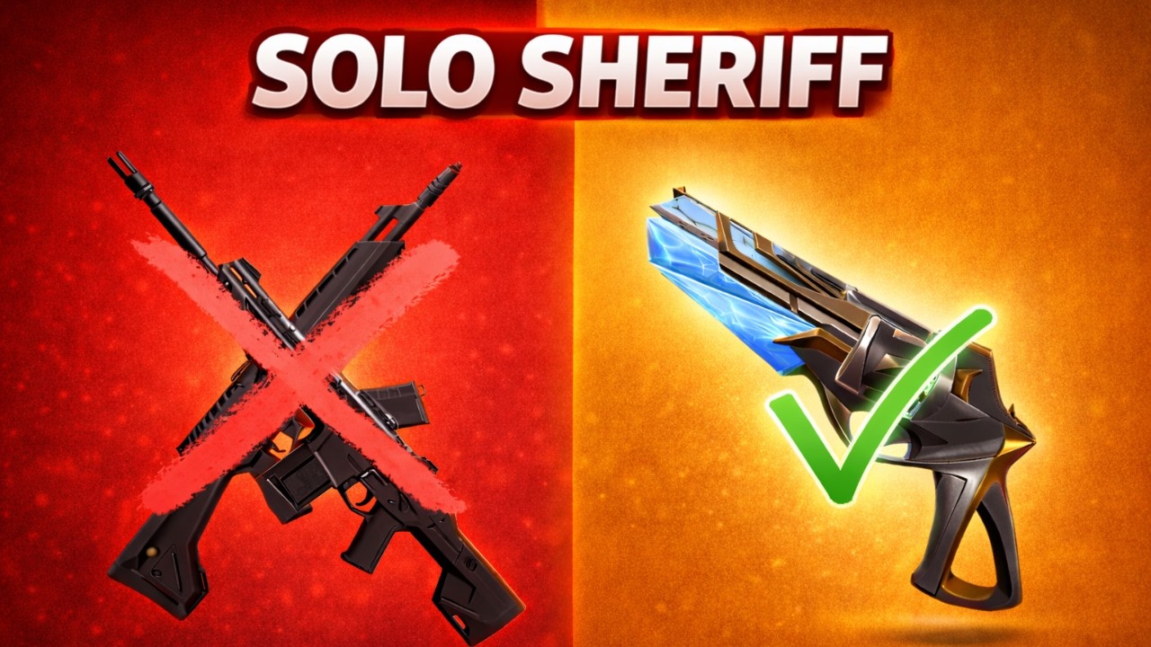 ¿ES LA SHERIFF LA MEJOR ARMA DE VALORANT? 🤯| VALORANT CHALLENGES 1