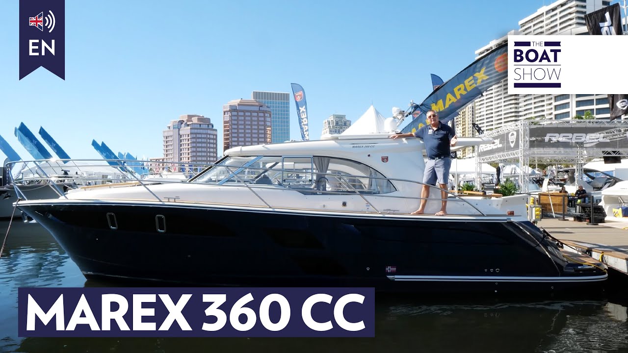 MAREX 360 CC seen at Palm Beach Boat Show - The Boat Show