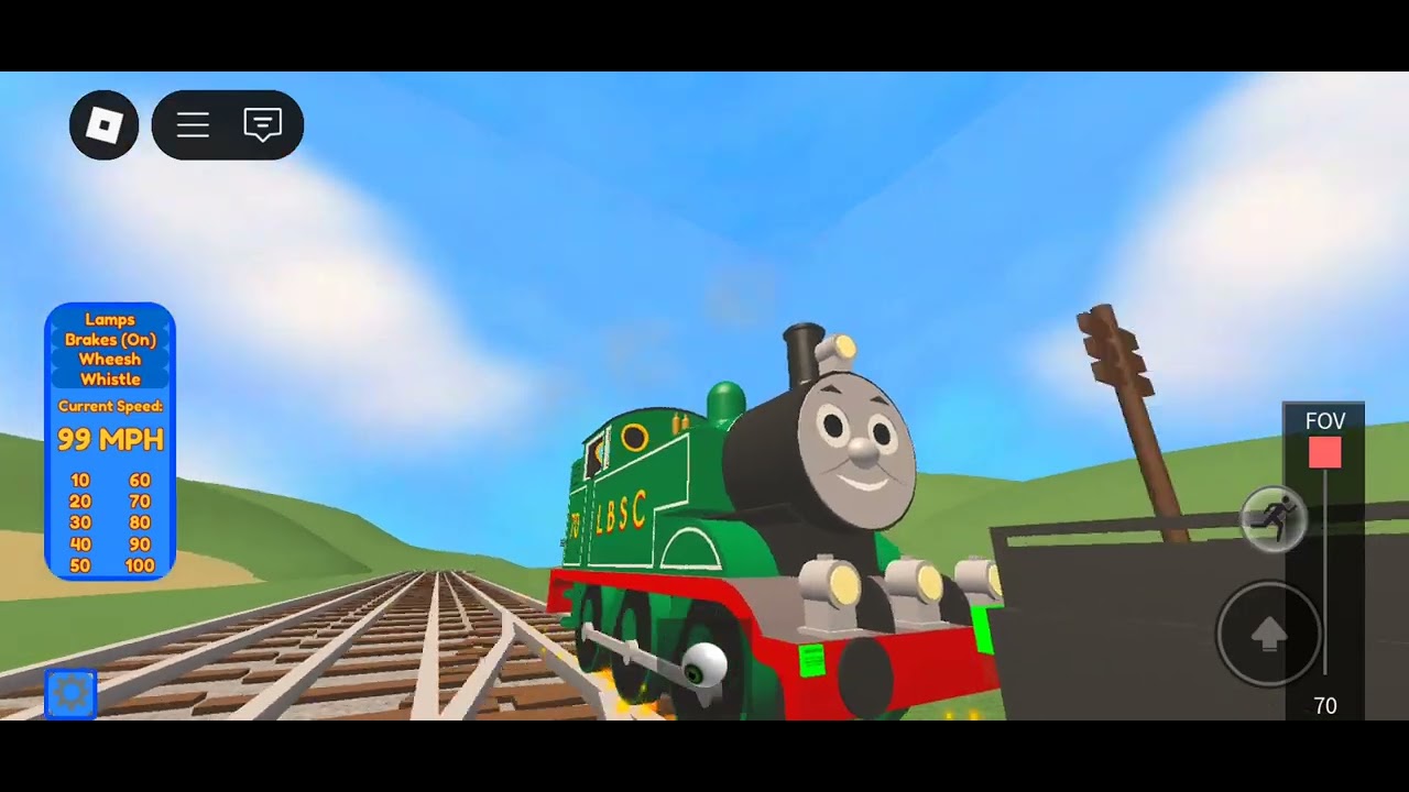 Thomas try to save jame 