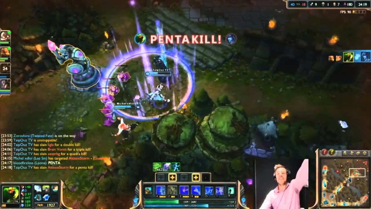 TOP 5 PENTAKILL ! Eclypsia Family