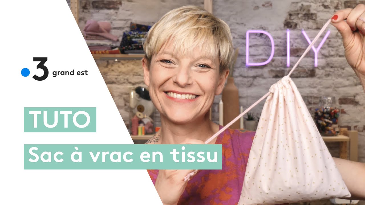 Tuto pochette en tissu : cr&eacute;er un sac &agrave; vrac avec deux bouts de ficelle (ou presque)