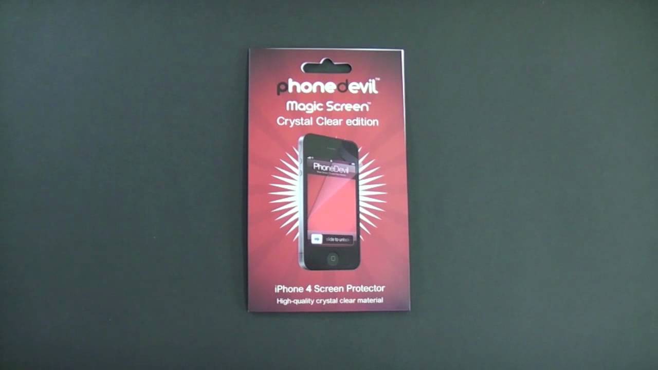 PhoneDevil / MediaDevil Magicscreen screen protector overview