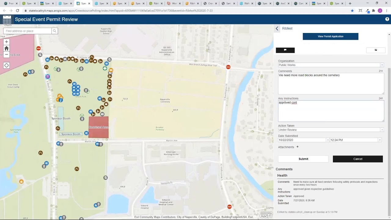 ArcGIS Solutions for Special Events