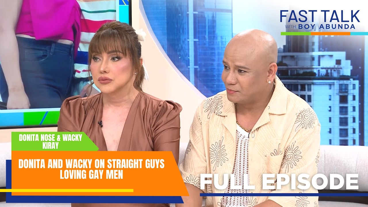 Fast Talk with Boy Abunda: Donita and Wacky on straight guys loving gay men (Full Episode 927)