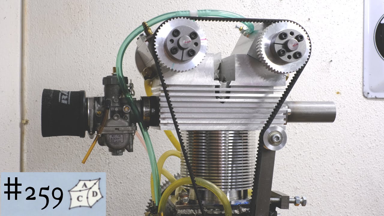 DOHC-Zylinderkopf fuer Eigenbau-Motor. Teil 3.