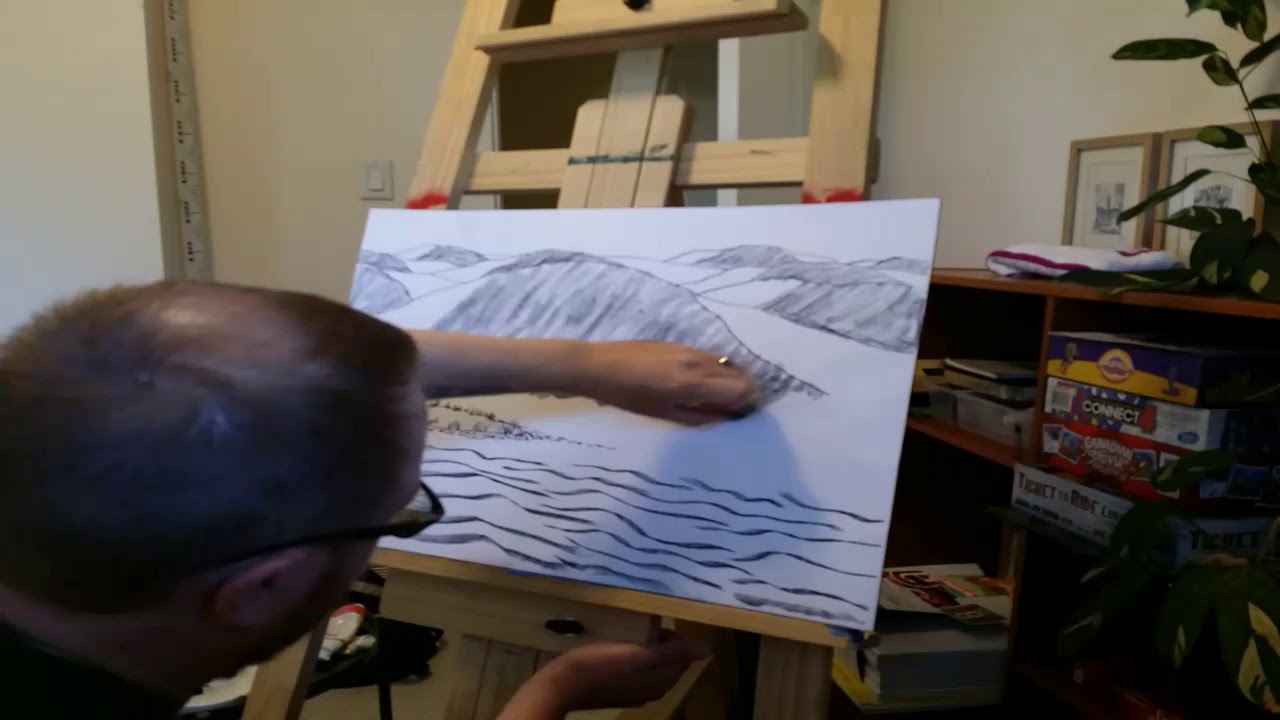 A Charcoal Oasis