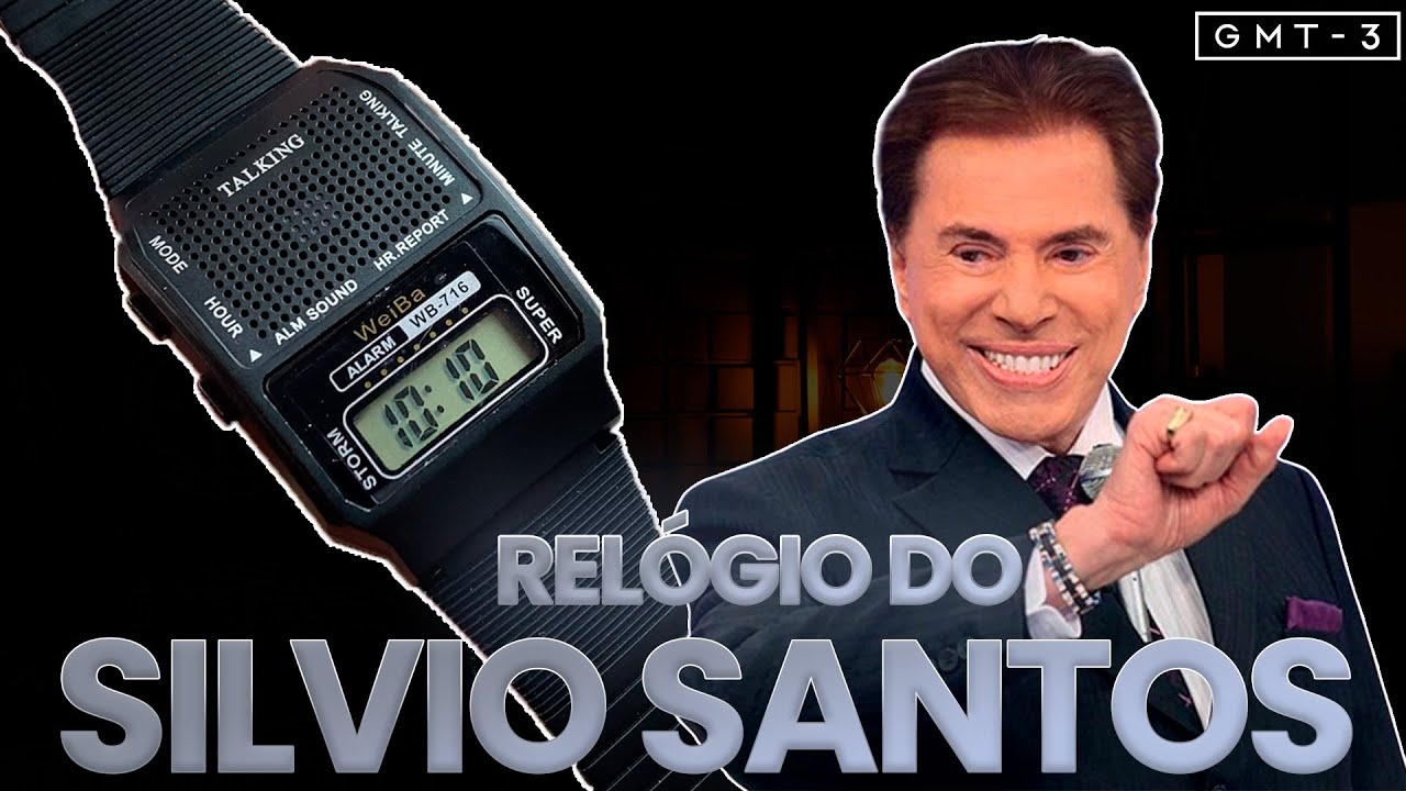 Lembra do Relógio do Silvio Santos??? Os Anos 80 Voltaram no GMT-3!