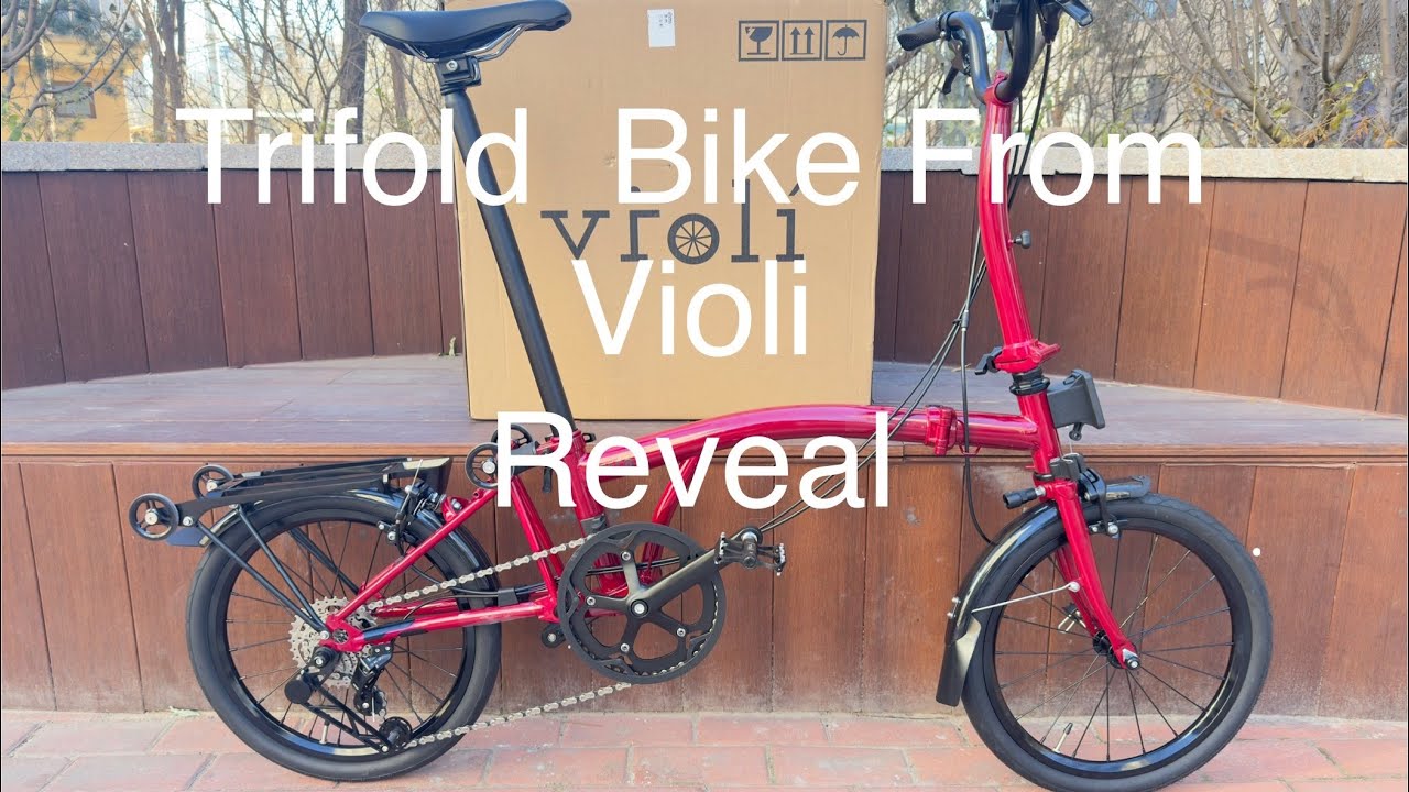 Презентация нового велосипеда Oli Trifold от Violi