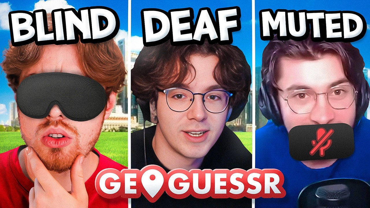 The Geoguessr BLIND DEAF MUTE Challenge