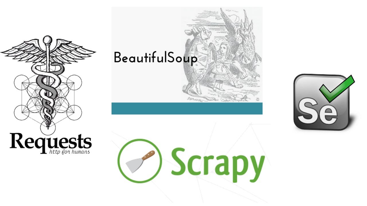 BeautifulSoup, Scrapy, Selenium, les différences, avantages et inconveignants