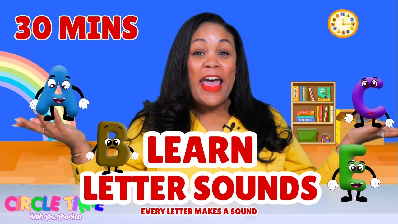 Learn Letter Sounds! | Learn Pre-Reading Skills | Toddler & Preschool Learning 📚