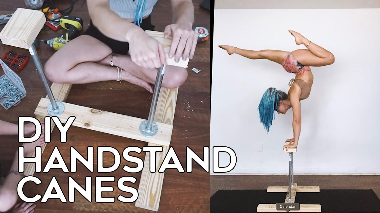DIY Handstand Canes