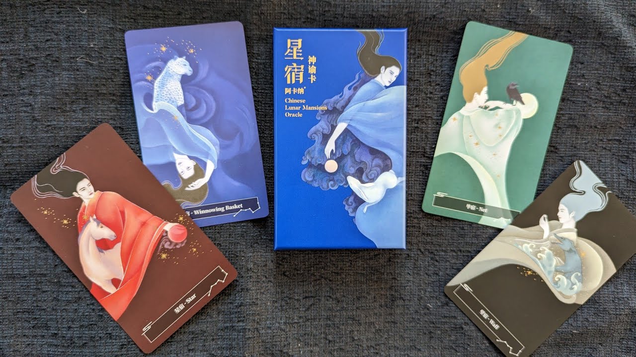🌕 Chinese Lunar Mansions oracle, la magie de la lune (review, video)