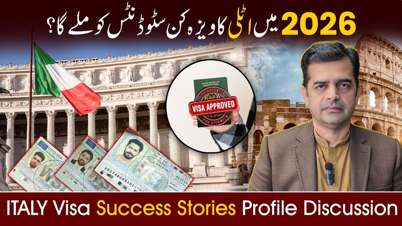 How to get Italy Study Visa in 2026 for Pakistani Students to Study in Italy - Previous Success