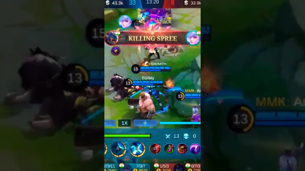 Saber Savage 😍❤️ | MLBB #mlbb #shortvideo #viral #ytshorts #saber