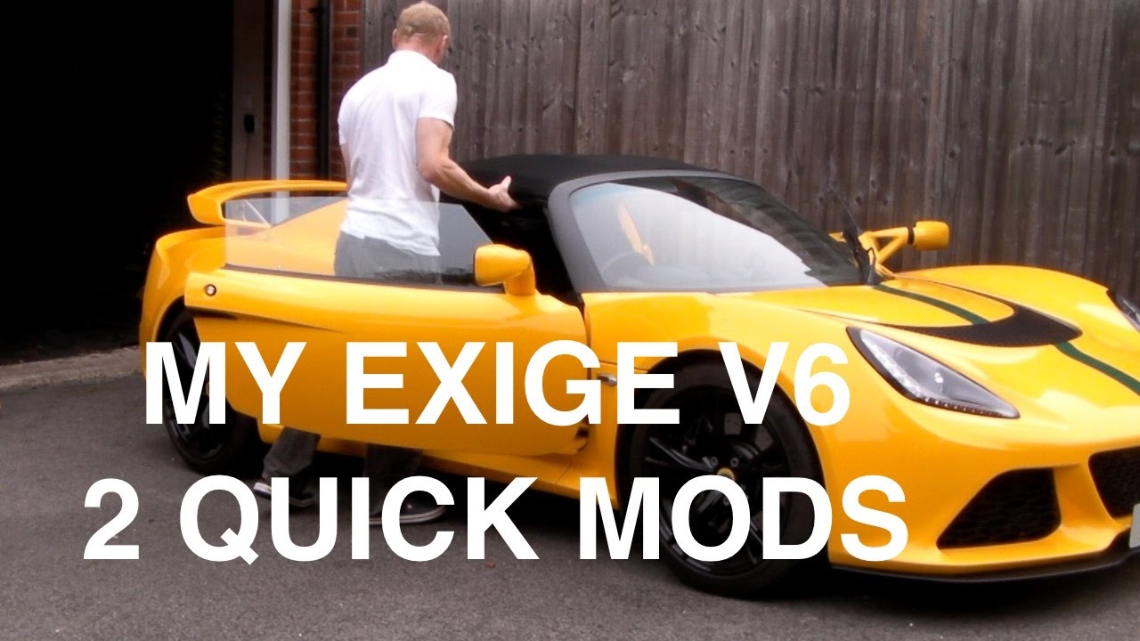Lotus Exige V6 S Ownership update: Quick mods