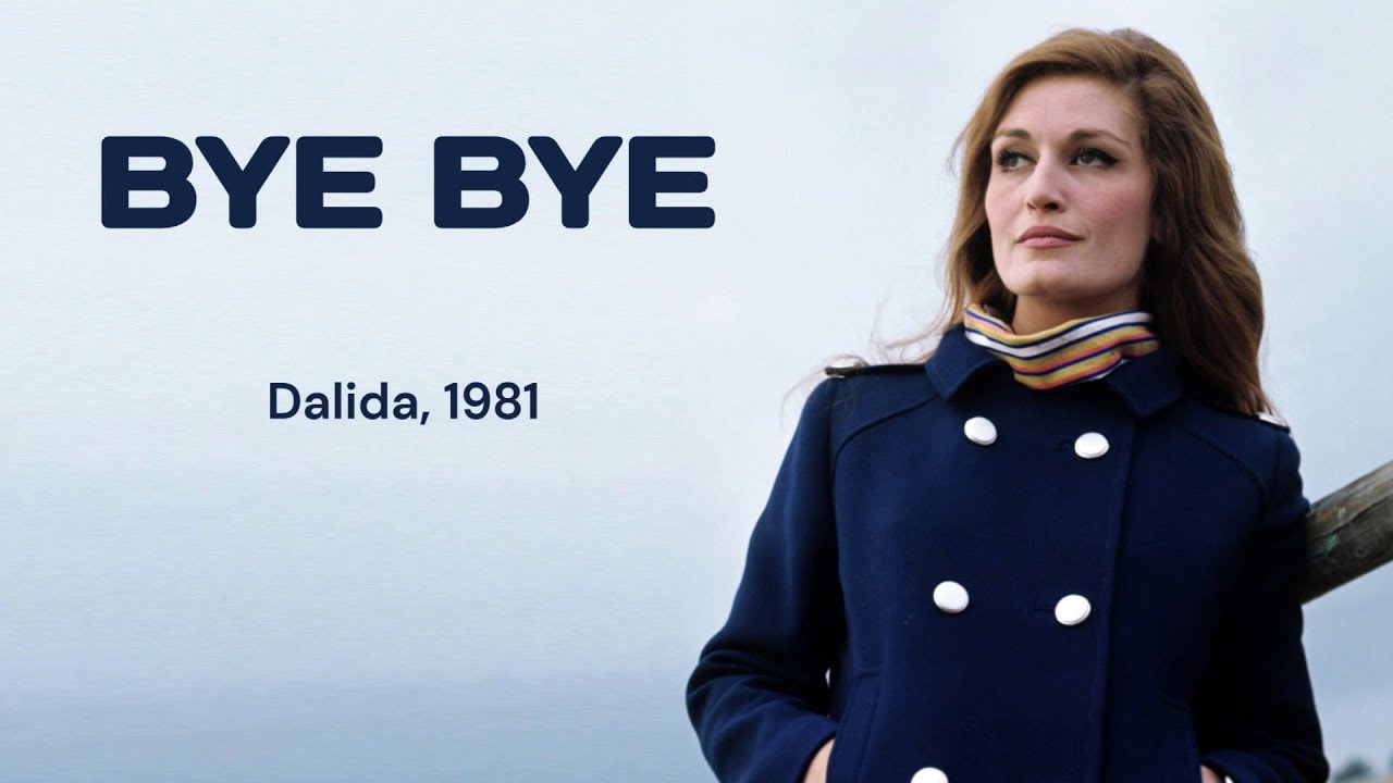Karaoke · Bye bye - Dalida