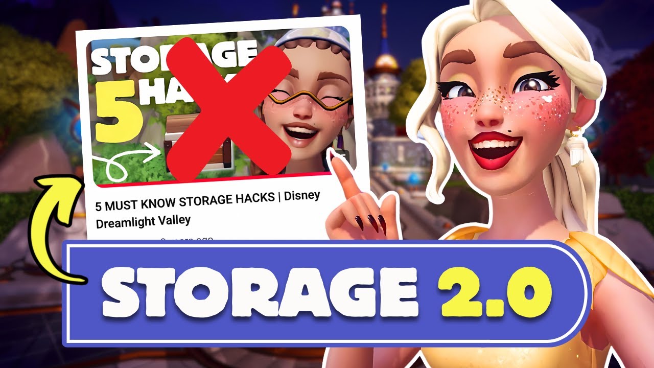 Stop Wasting Space in Disney Dreamlight Valley! (Updated Storage Guide 2025)