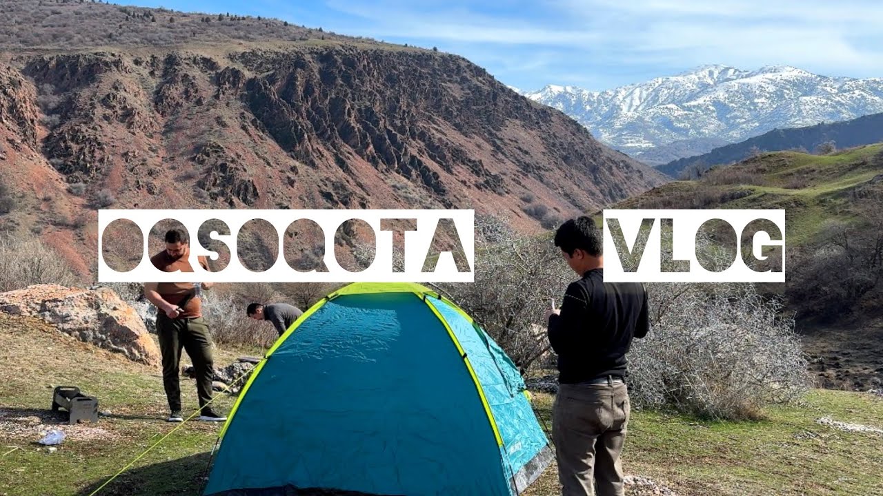Oqsoqotada dam oldik va tog’da ovqat tayyorladik 🏕️