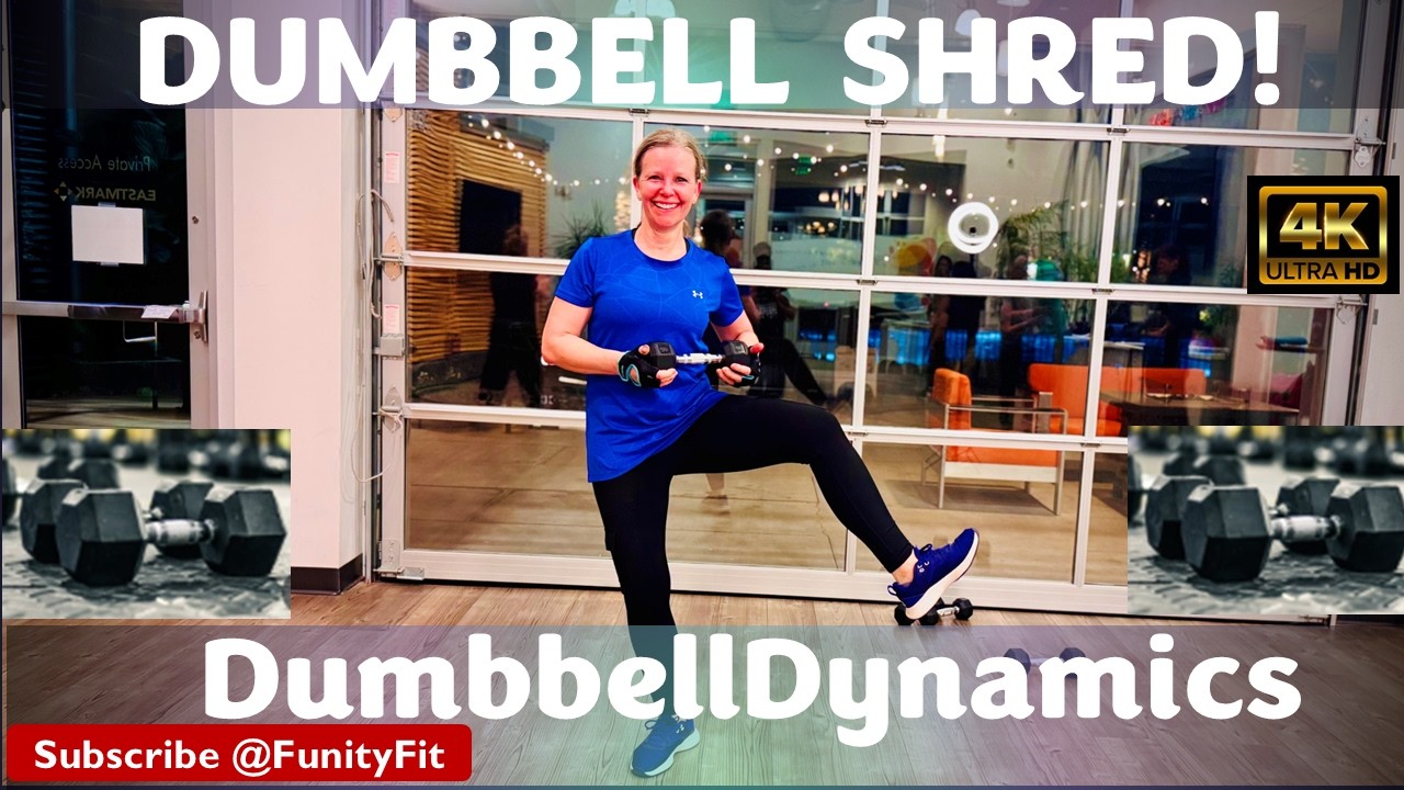 45 Min FULL BODY DUMBBELL WORKOUT To Burn Fat | DumbbellDynamics by FunityFit