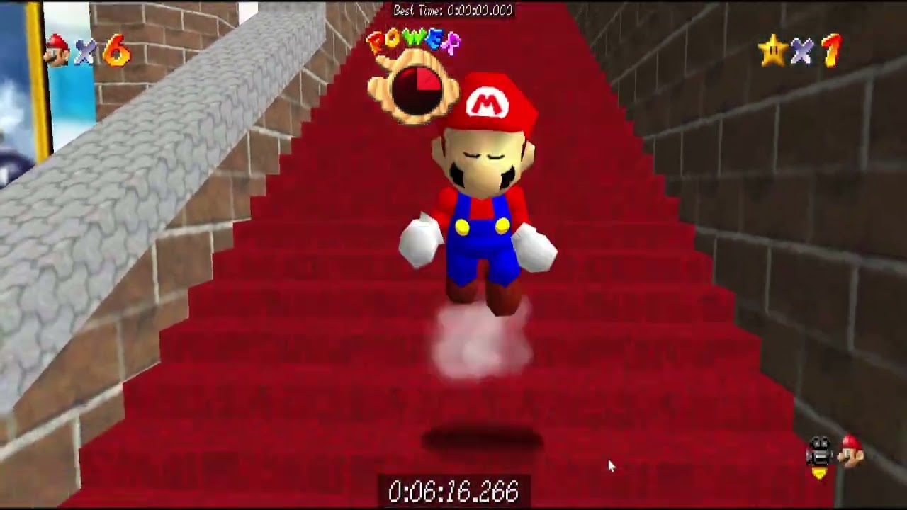 Super Mario 64 (CoopDX) ~ 1 Star in 10:06 (KEYBOARD)