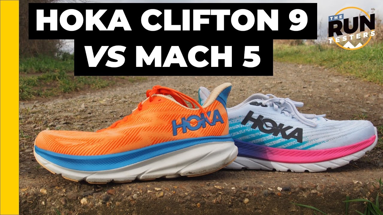 Hoka Clifton 9 vs Hoka Mach 5: Which is the best Hoka daily trainer?