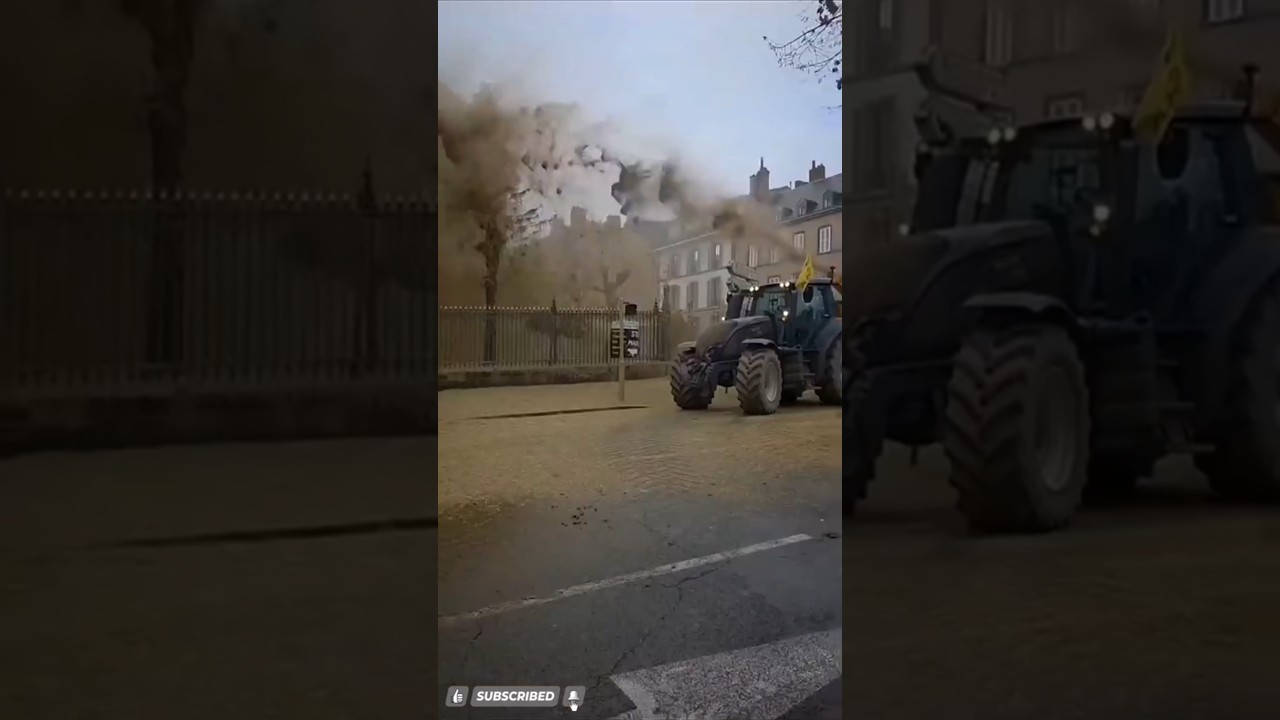 Фермерский протест, который шокировал власть😅 