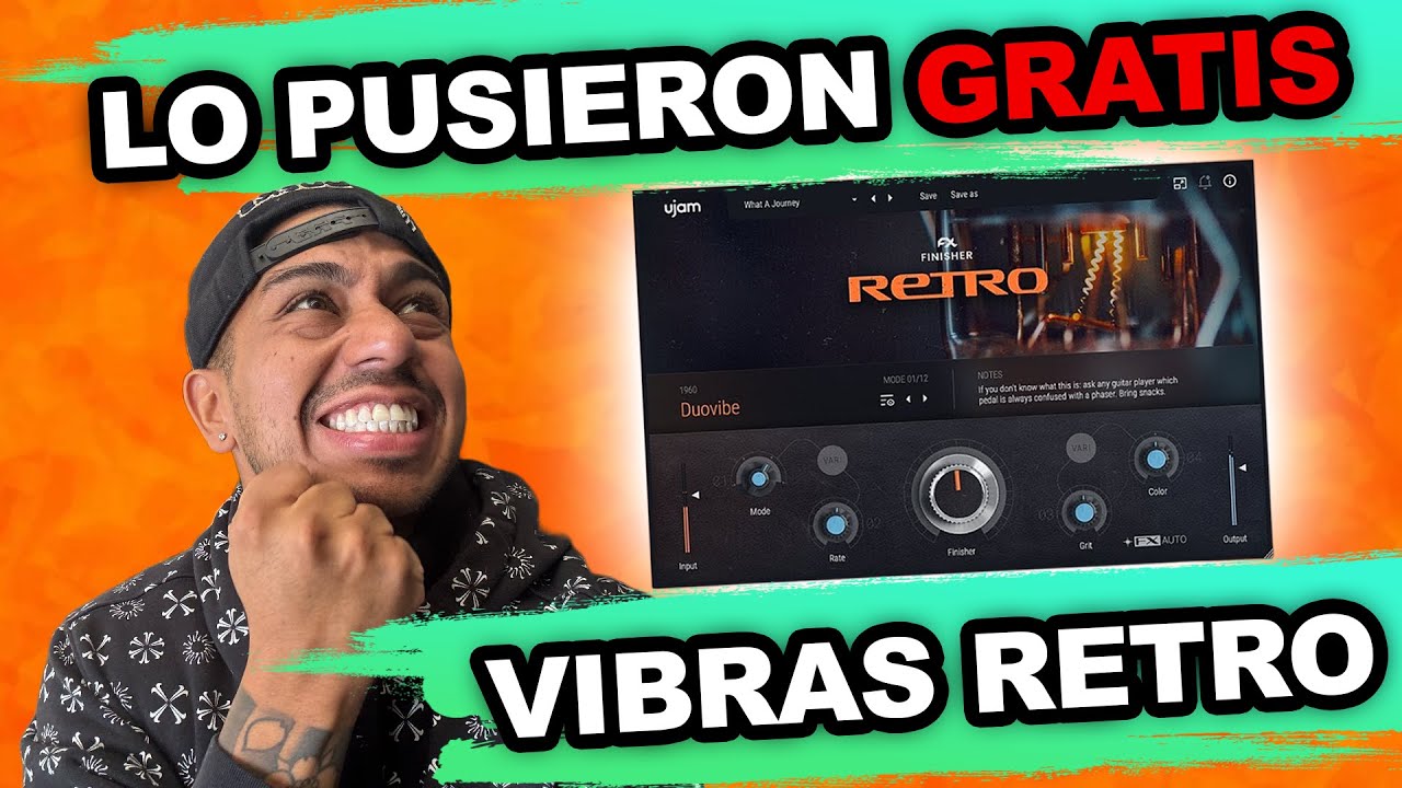 👉Vibras RETRO con este PLUGIN GRATIS para MEZCLAR tus BEATS (UJAM) Finisher Retro (VST, AU, AAX)