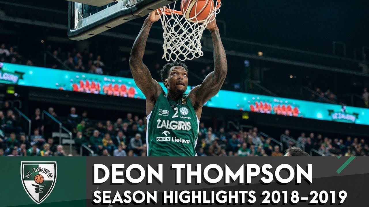 Deon Thompson 2018-2019 season highlights