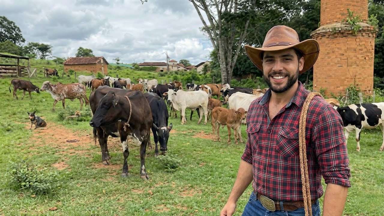 ELE PAROU O CURSO DE AGRONOMIA E SE MUDOU PRO SÍTIO