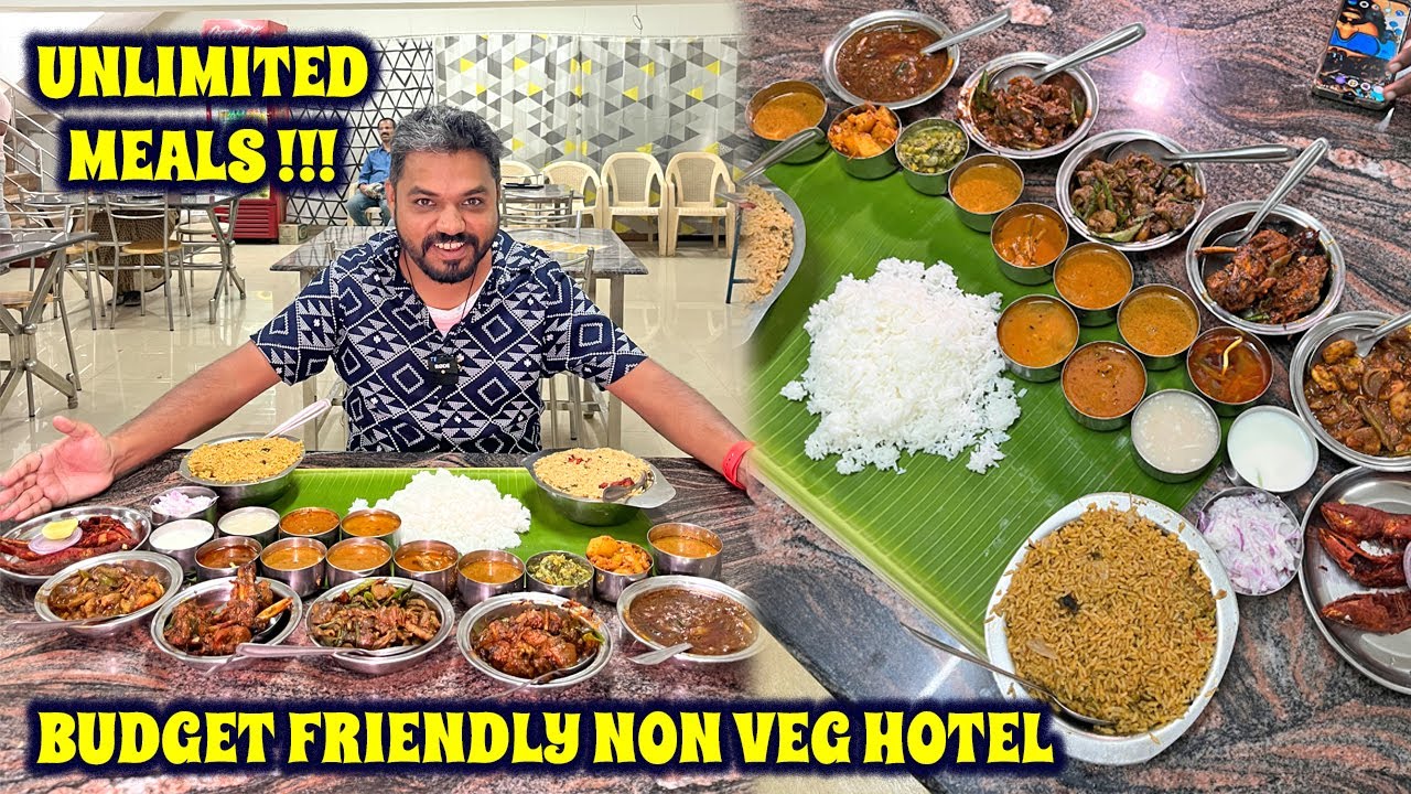 90₹ UNLIMITED Meals & Best Non Veg Sides in Coimbatore | கோவையை கலக்கும் புதிய அசைவ விருந்தகம்