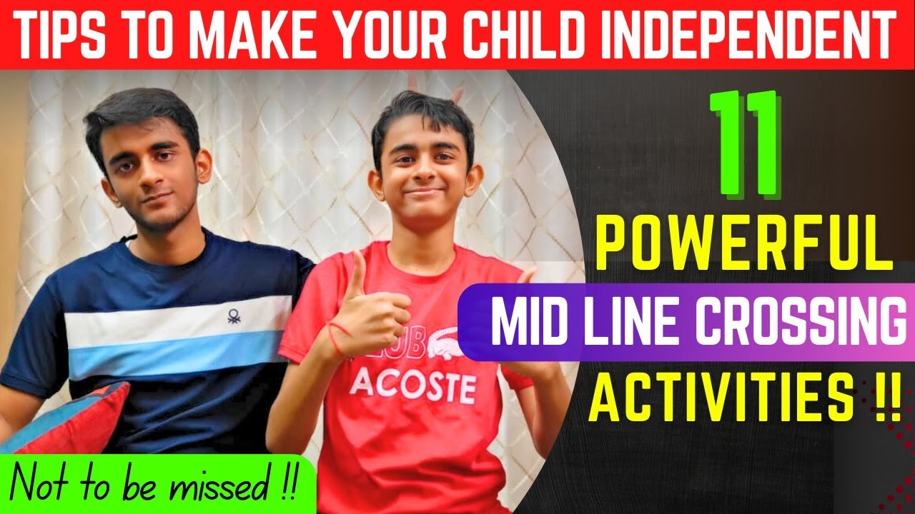 🧠🌟11 powerful MID LINE CROSSING activities to make your child on Autism Independent👌 #autism
