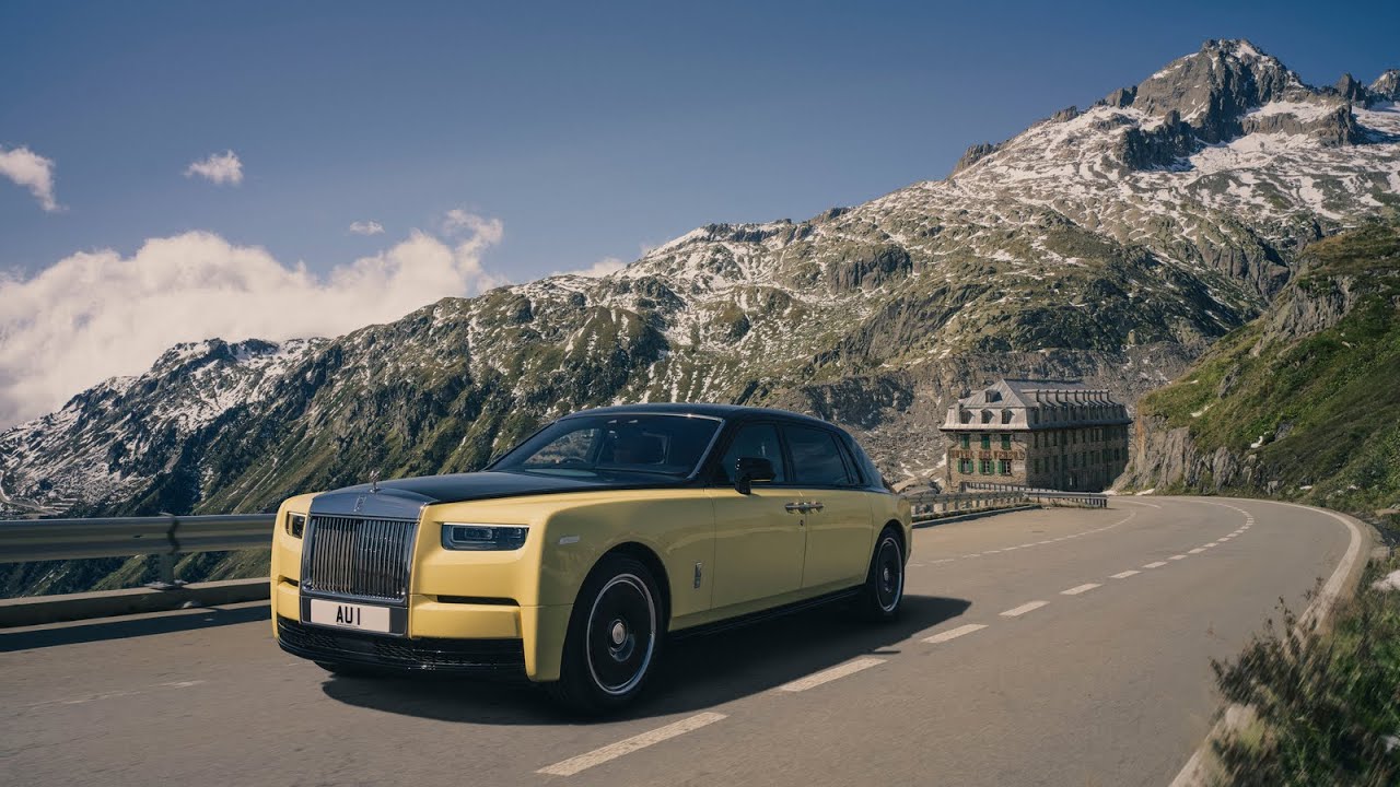 Rolls-Royce Reveals The One-Of-One Phantom Goldfinger