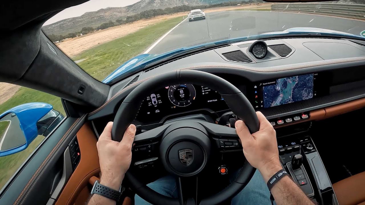 Первая поездка на Porsche 911 Turbo S (992.2) на Circuito Ascari