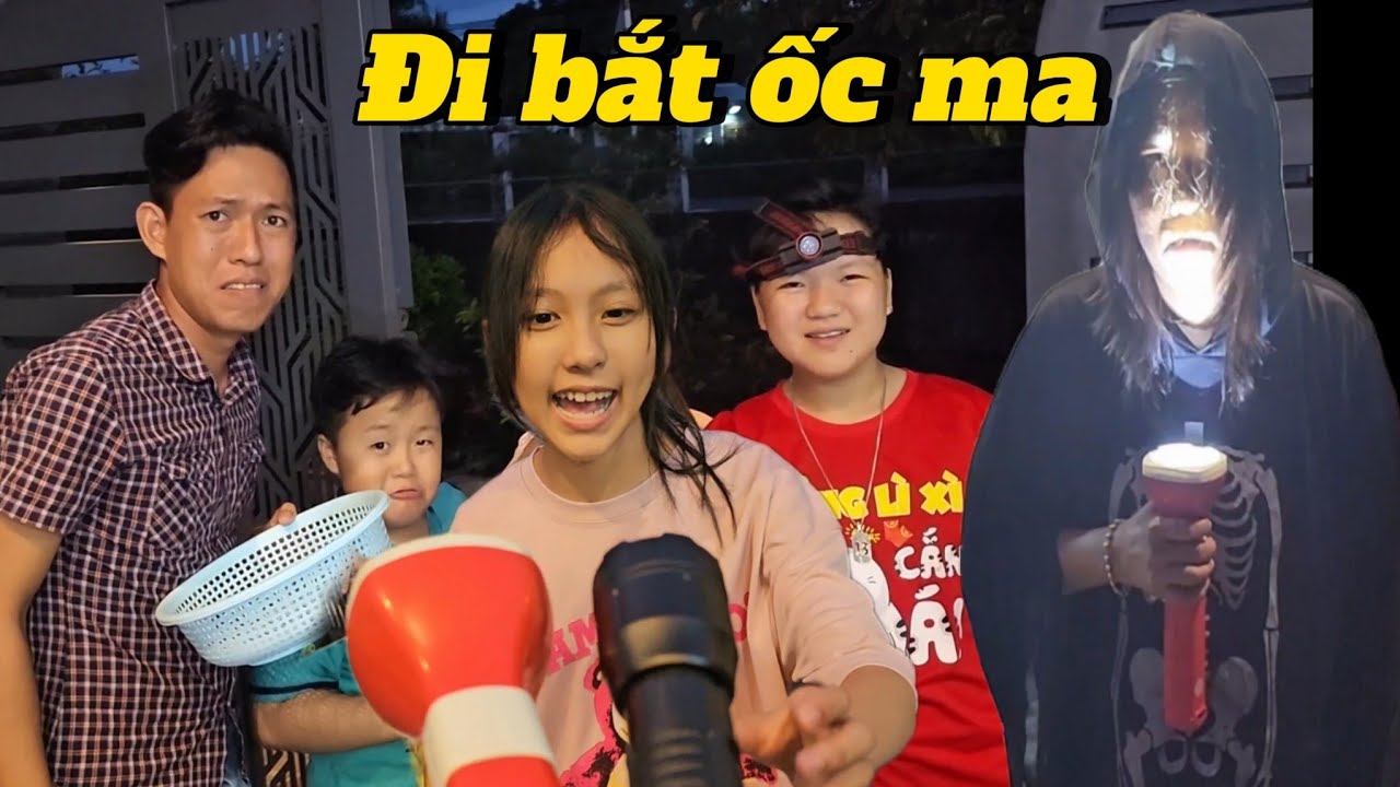 Đi bắt ốc ma