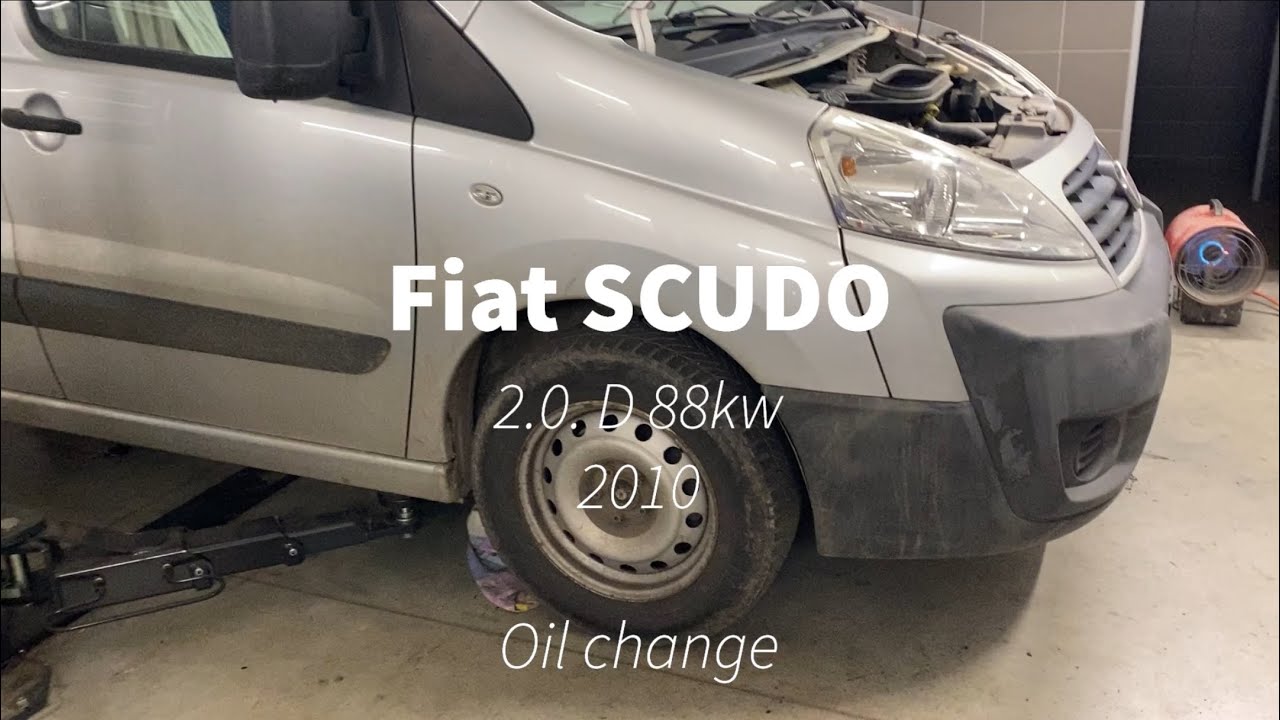 Fiat SCUDO 2.0.D Oil change