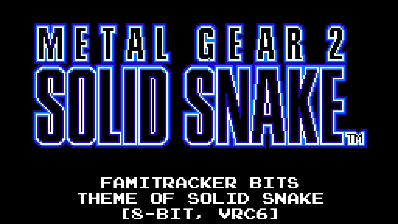Theme of Solid Snake (Metal Gear 2: Solid Snake) [8-bit, NES/VRC6]