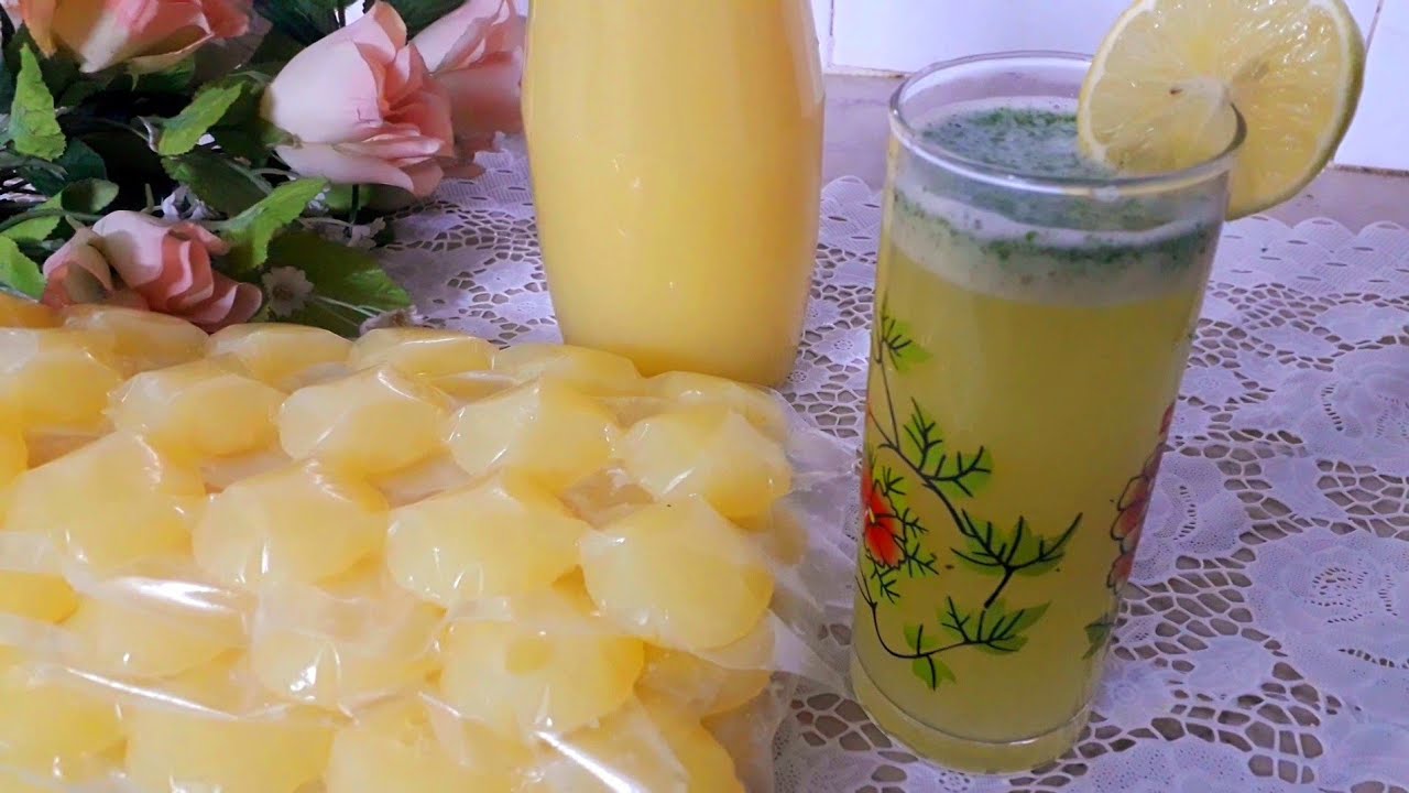 أفضل طريقة لتخزين عصير الليمون يحافظ على طعمه و لونه طوال العام 😋👍🏻