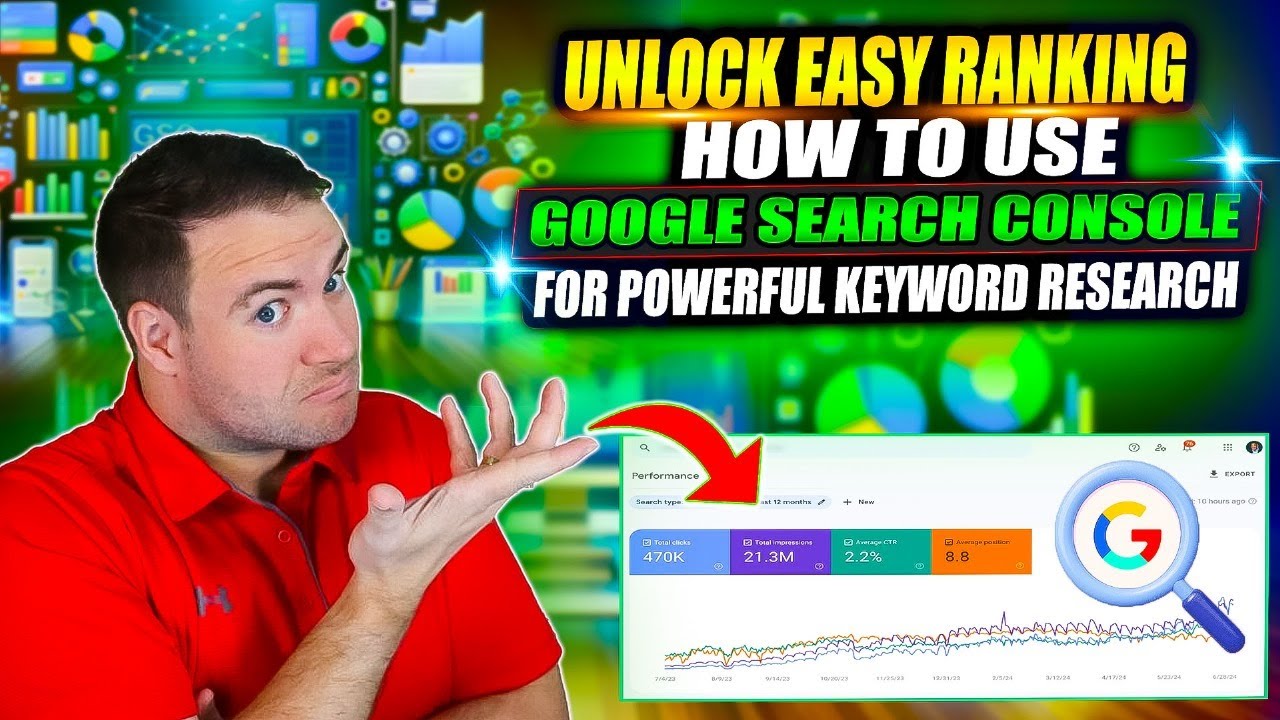 Получите лёгкий доступ к рейтингам! Как использовать Google Search Console для эффективного иссле...