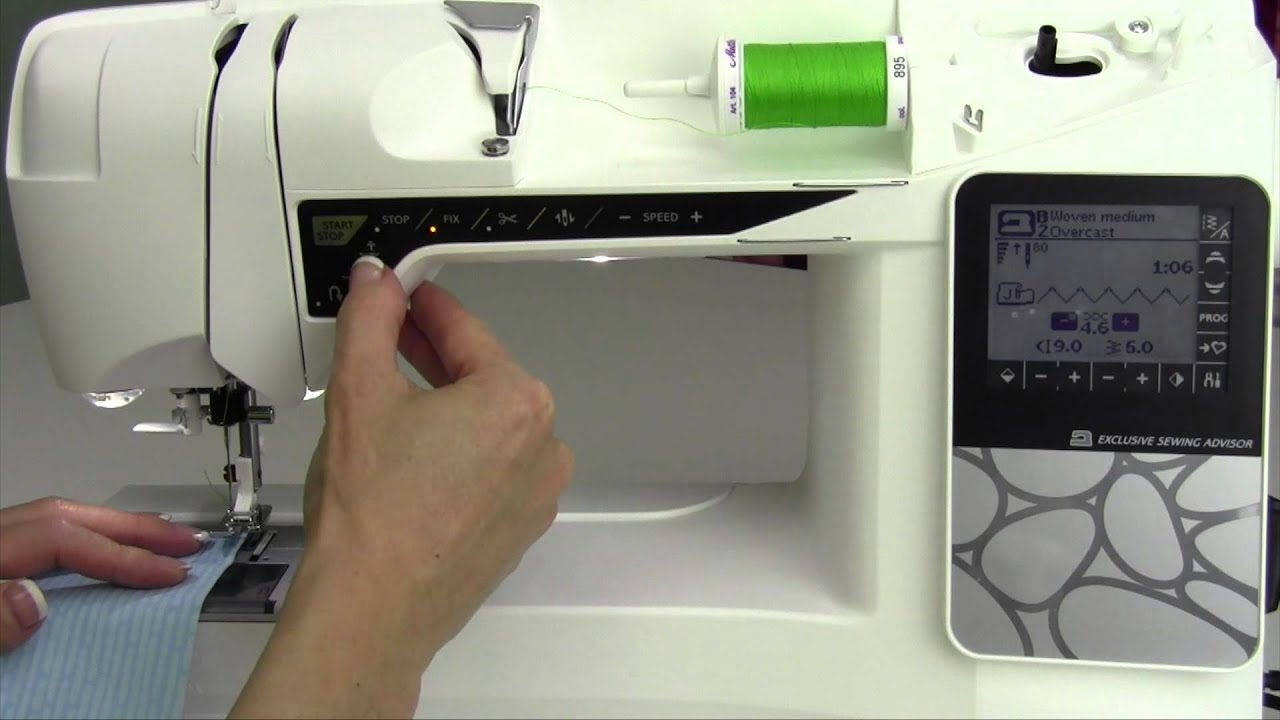 Husqvarna Viking Opal 690 25 Overcast Stitches