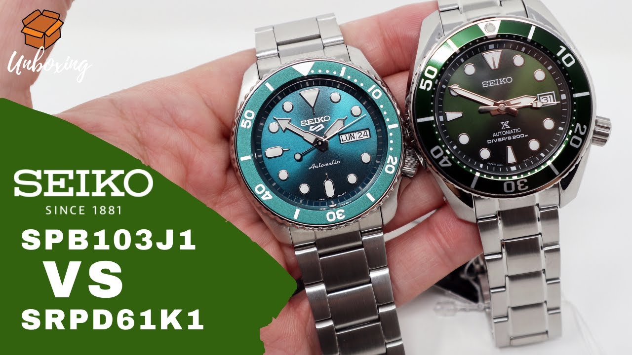SEIKO PROSEX SPB103J1 VS SEIKO 5 SPORTS SRPD61K1