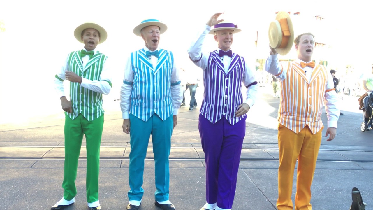 Dapper Dans Show - Magic Kingdom - FULL SHOW FULL HD - Walt Disney World