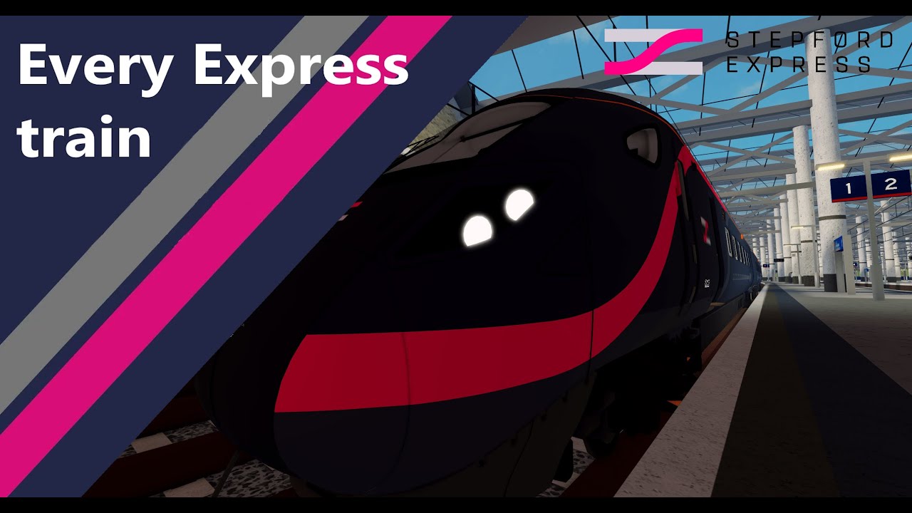 Every Express train in SCR (Sounds and Cab)