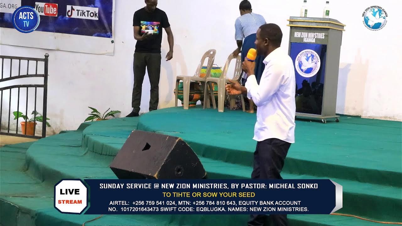 SUNDAY SERVICE AT NEW ZION MINISTRIES IGANGA