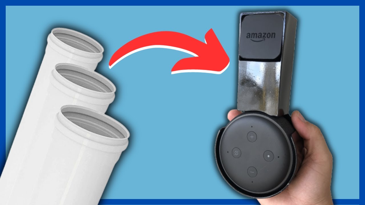 SUPORTE PARA ALEXA COM PVC